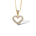 Icy Heart Necklace